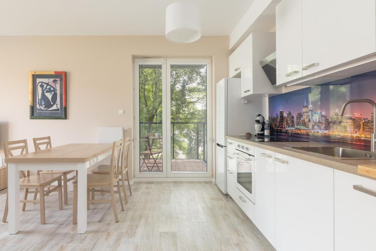ורשה Metro Wilanowska Comfortable Apartment מראה חיצוני תמונה